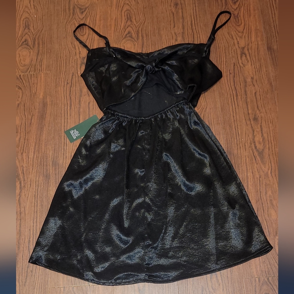 Little black dress with bow  size: xs